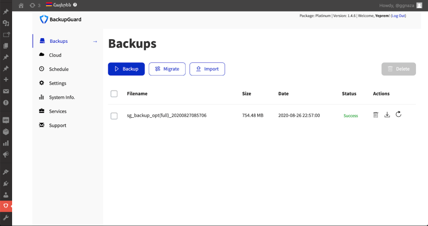 Buy Software Apps BackupGuard WordPress Plugin Lifetime Deal content 1
