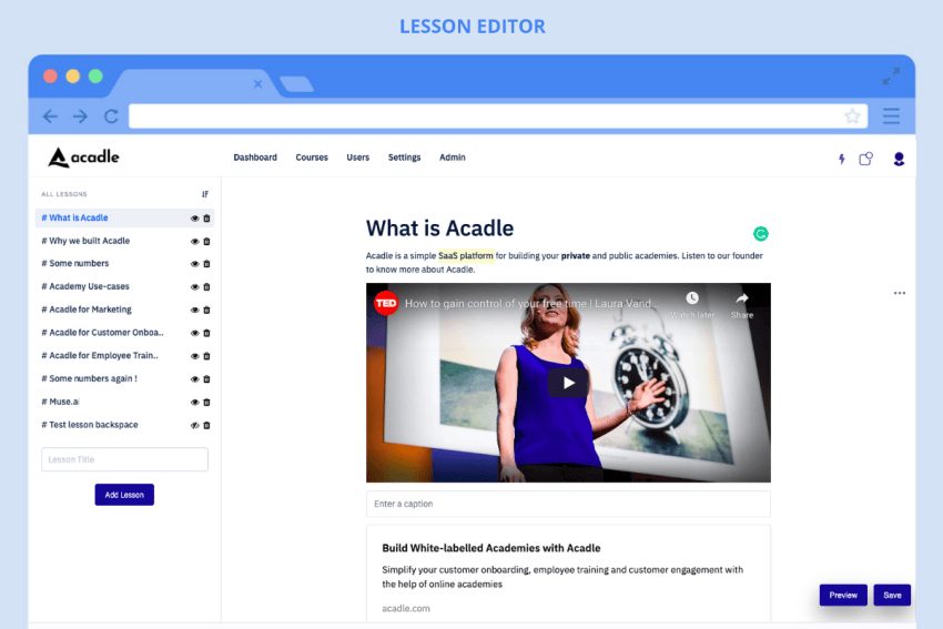 Buy Software Apps Acadle Lifetime Deal content 1