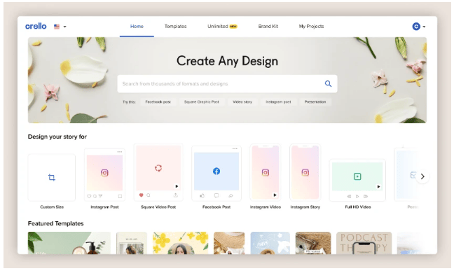 Buy Software Apps Crello Lifetime Deal content 1