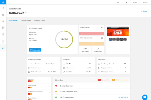 Buy Software Apps Ranktracker Lifetime Deal content 4