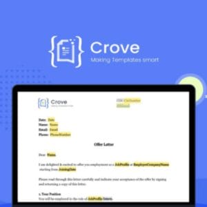 Crove Lifetime Deal for $79