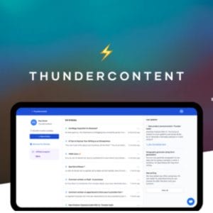 Thundercontent Lifetime Deal for $59