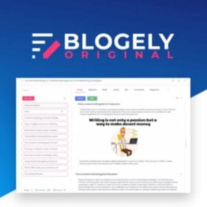 Blogely Lifetime Deal for $79