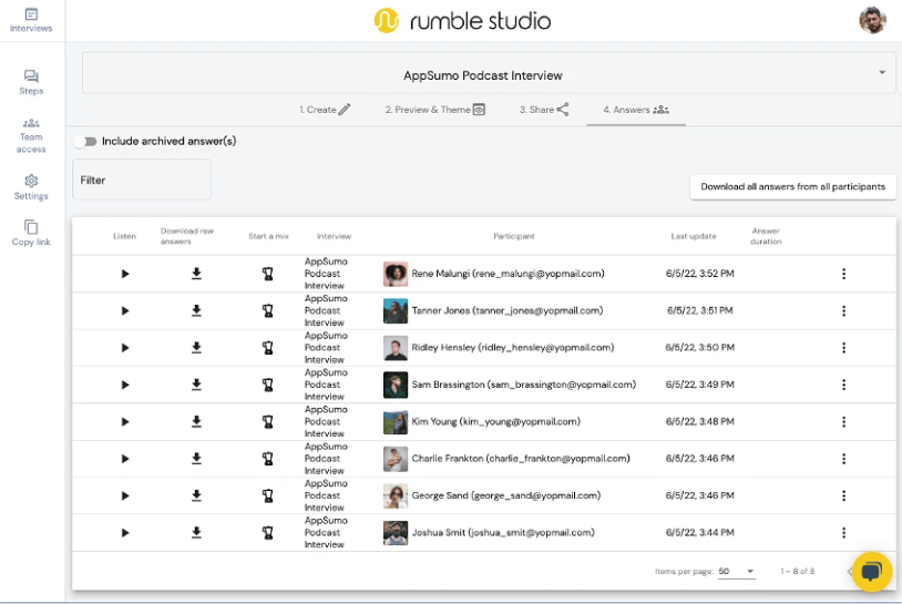 Buy Software Apps Rumble Studio Lifetime Deal content 3