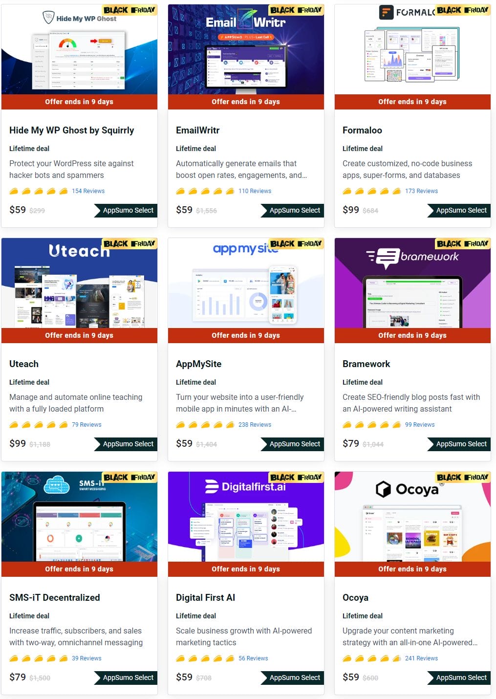 Online Hosting Solutions Black Friday Lifetime Deals 2022 List 2