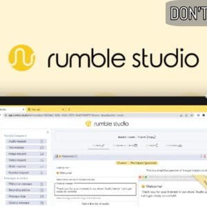 Rumble Studio Lifetime Deal for $69