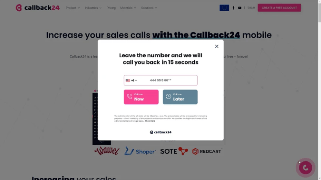 Buy Software Apps Callback24 lifetime deal content 1