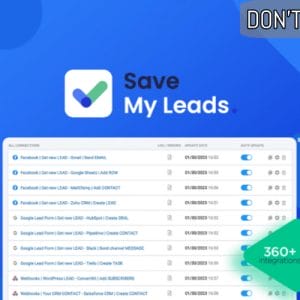 SaveMyLeads Lifetime Deal for $49