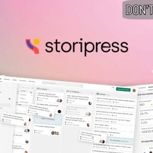 Storipress Lifetime Deal for $49