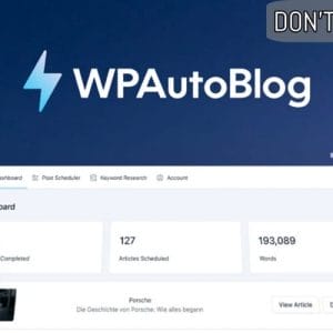 WPAutoBlog Lifetime Deal for $39