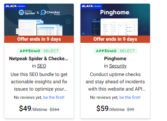 Online Hosting Solutions Black Friday Lifetime Deals 2023 list 4