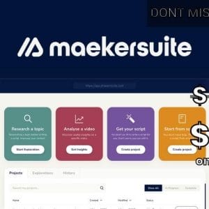 Maekersuite Lifetime Deal for $29