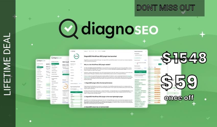 DiagnoSEO Lifetime Deal for $59
