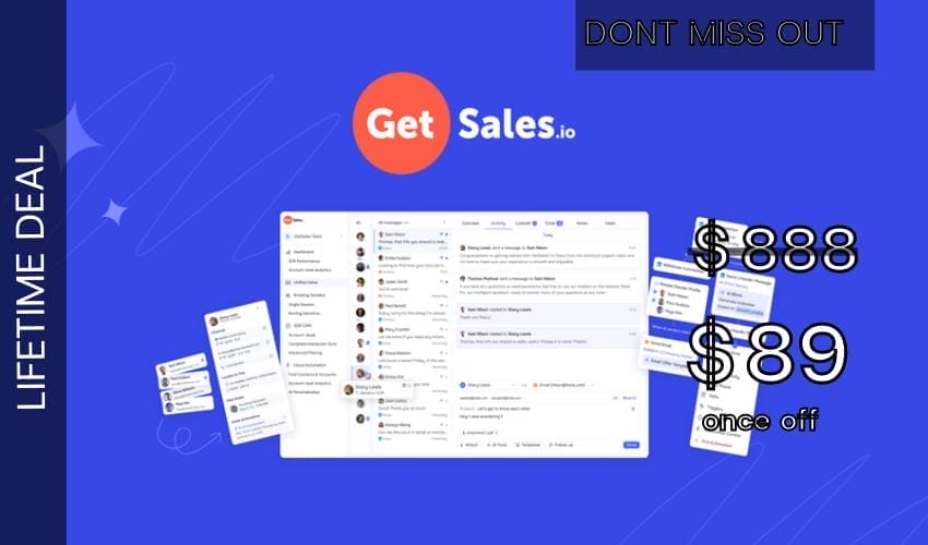 GetSales Lifetime Deal for $89