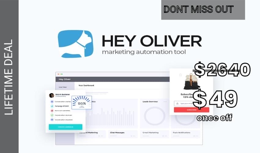 Hey Oliver Lifetime Deal for $49