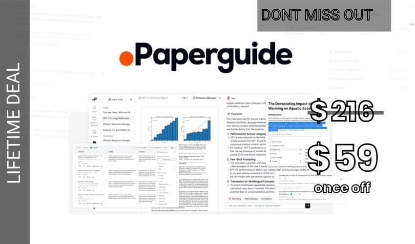 Paperguide Lifetime Deal for $59