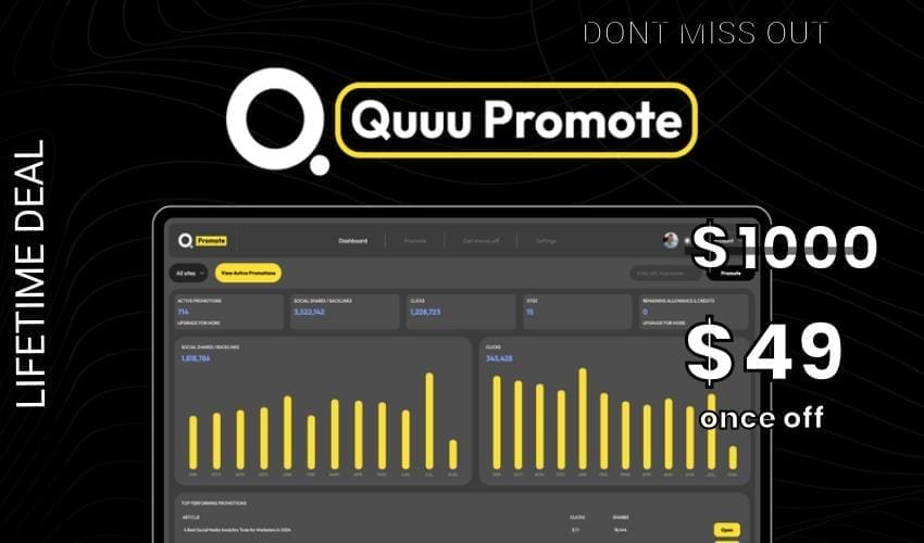 Quuu Promote Lifetime Deal for $49