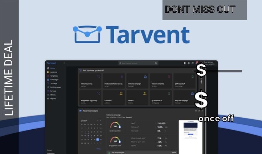 Tarvent - Plus Exclusive Lifetime Deal for