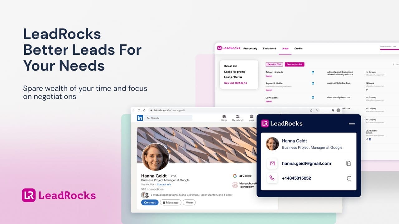 LeadRocks Lifetime Deal for $79