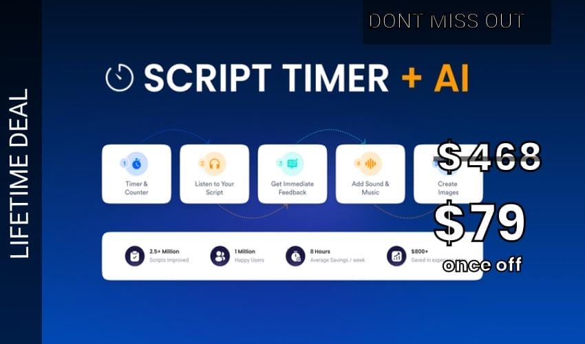 Script-Timer Ai Lifetime Deal for $79
