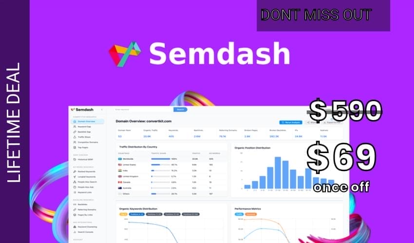 Semdash Lifetime Deal for $69