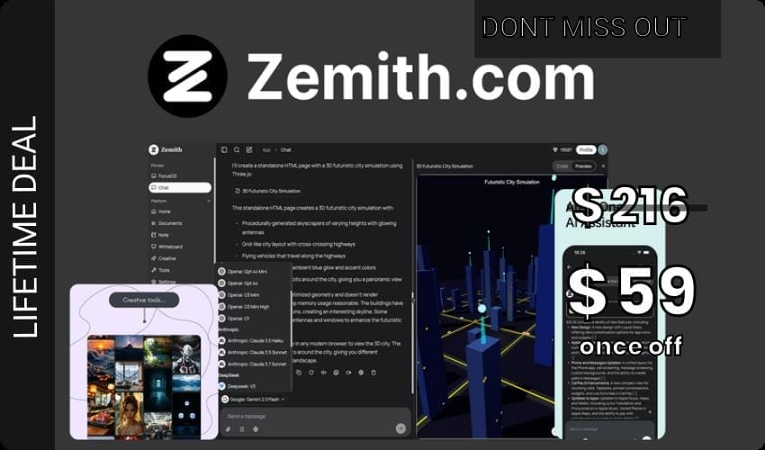 Zemith - Plus Exclusive Lifetime Deal for $59